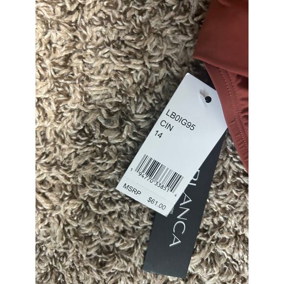 La Blanca tankini. NWT. Top size 10 bottom size 14. - Picture 3 of 11